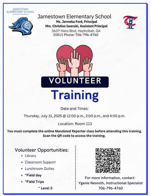 Parent Volunteer Training